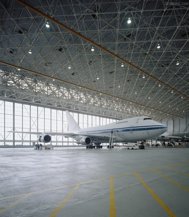 四平航空工业螺栓球网架工程